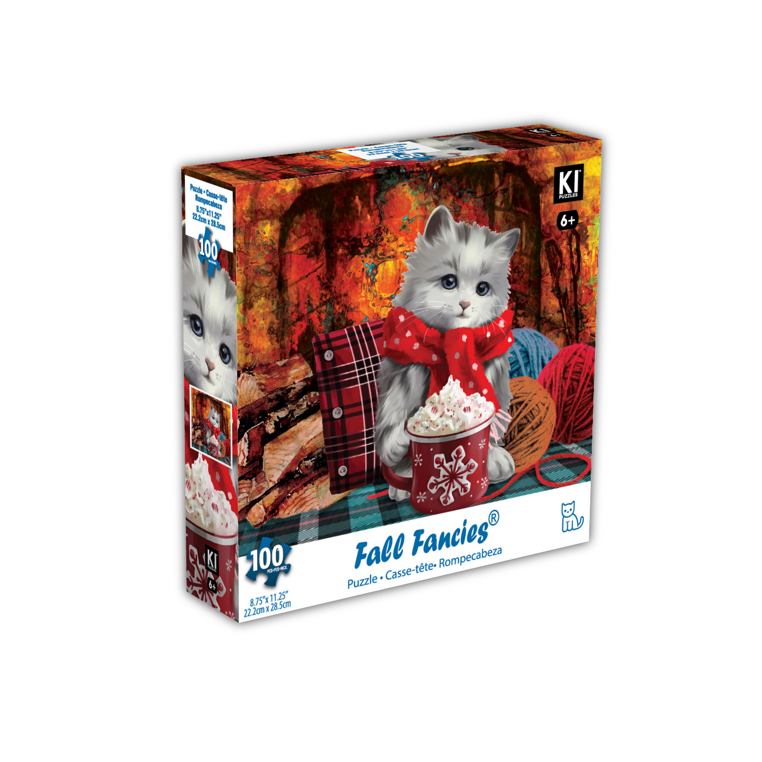 Fall Fancies - Cocoa Cat (100pcs)