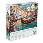 Postcard Collection -  Fountains Piazza Navona, Rome, Italy  (550pcs)