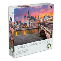 Postcard Collection -  Graslei, Ghent, Belgium  (550pcs)