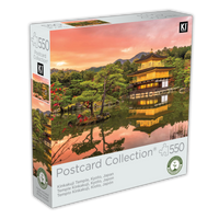 Postcard Collection -  Kinkakuji Temple, Kyoto, Japan  (550pcs)