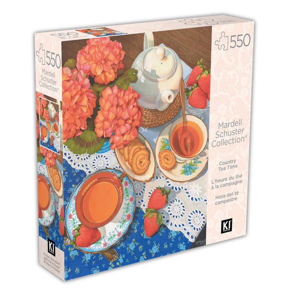 Country Tea Time, Mardell Schuster (550pcs)