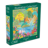 PFG Collection illustrative -swans (500pcs) (utilisation / utilisée - puzzles pour de bon)
