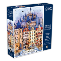 PFG Cities at Midnight - Prague, Madalina Tantareanu (1000pcs) (Usage/Used - PUZZLES FOR GOOD)