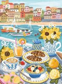 PFG Pacidful Mind - Breakfast View, Olivia Gibbs (1000pcs) (utilisation / utilisée - puzzles pour de bon)