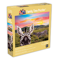 Temps de famille - Zebra (200pcs)