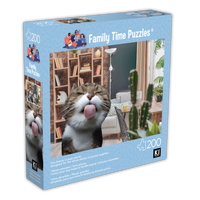 Temps de famille - Licking Cat (200pcs)