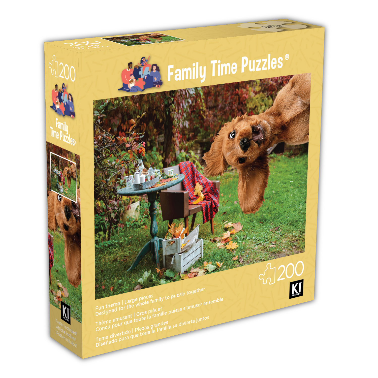 Family Time - Dog at Lunch (200pcs)