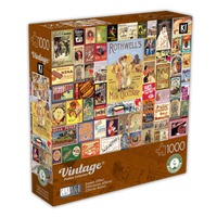 PFG Affiches vintage - Sweet Offre! (1000pcs) (utilisation / utilisée - puzzles pour de bon)