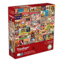 Affiches vintage - Le cirque est de retour en ville (1000pcs)