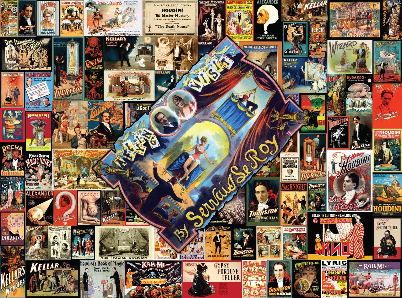 Affiches vintage - Hocus-Pocus! (1000pcs)