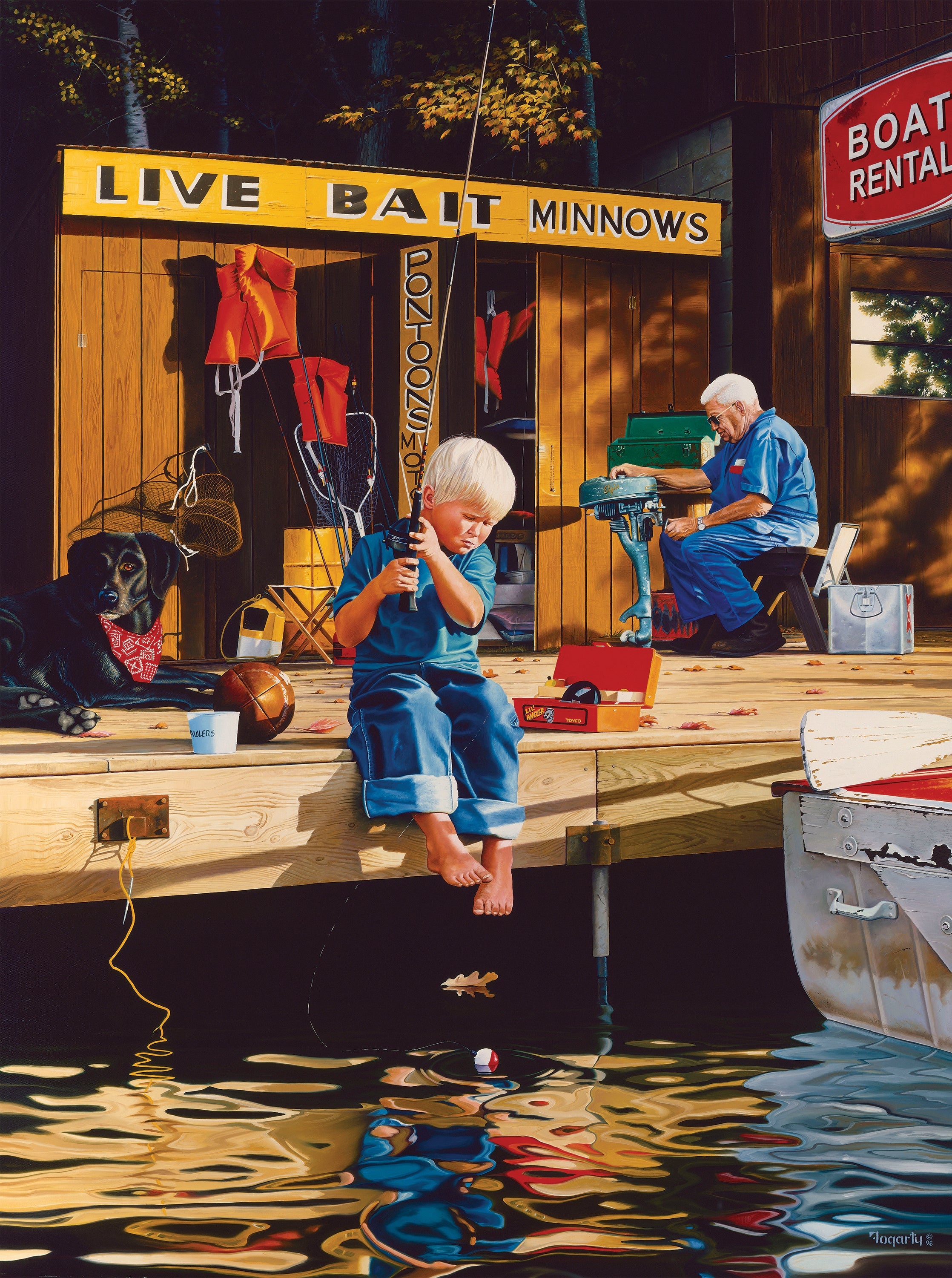 PFG Lil' Angler, Terrence Fogarty (1000pcs) (Usage/Used - PUZZLES FOR GOOD)