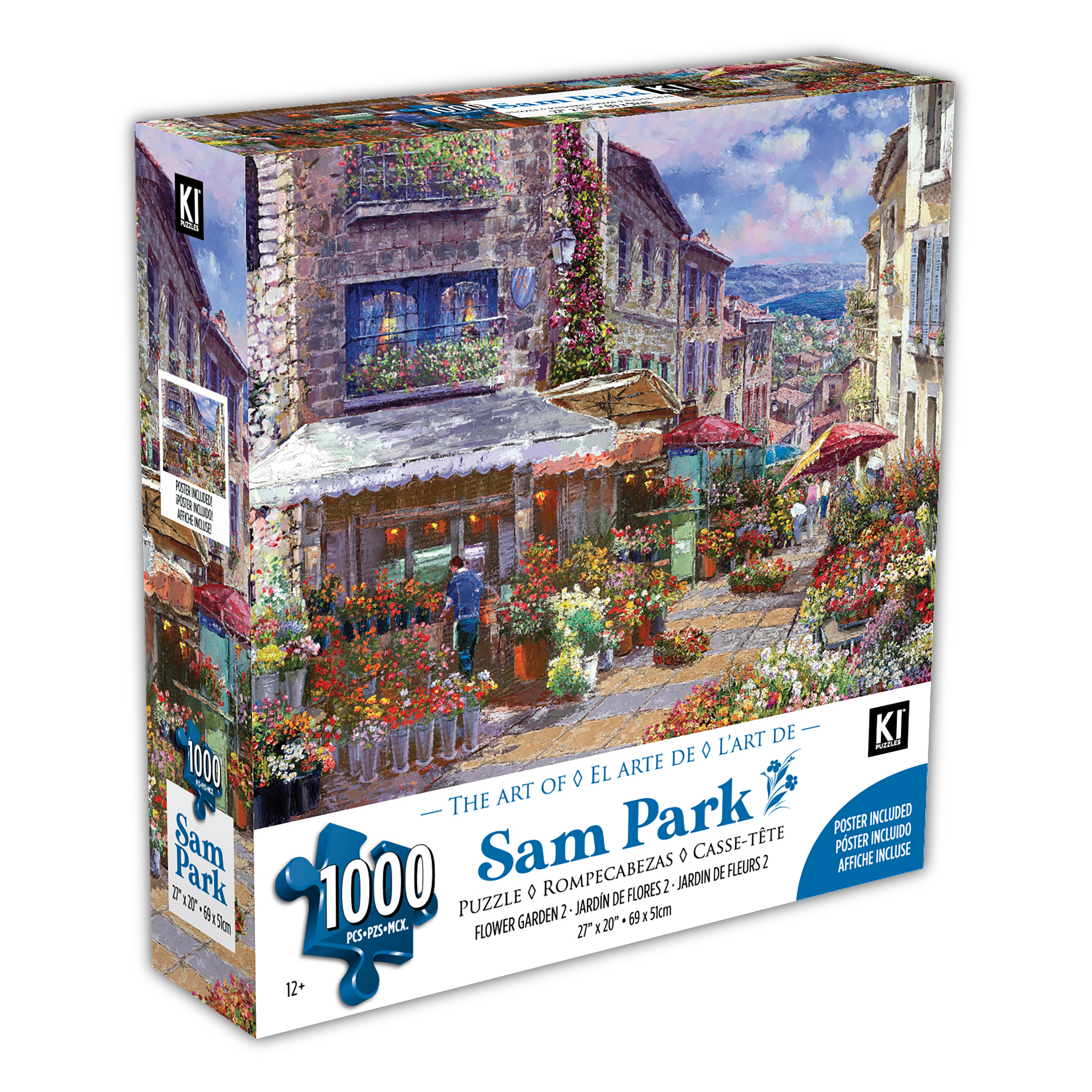 Sam Reed Jigsaw Buy Pfg flower garden 2, sam park (1000pcs) (usage/used - puzzles for ...
