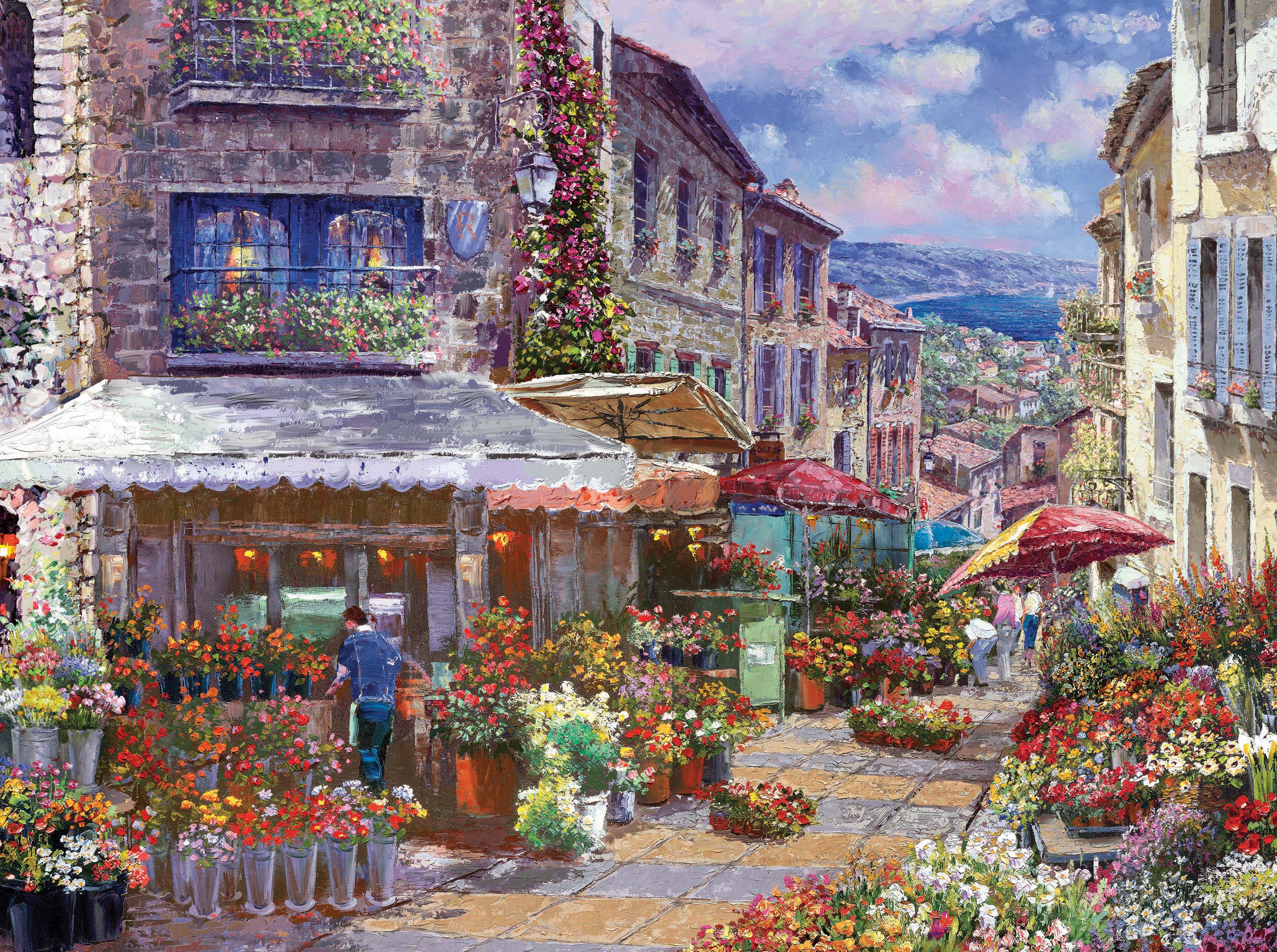 PFG Flower Garden 2, Sam Park (1000pcs) (Usage/Used - PUZZLES FOR GOOD)