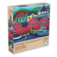 Collection d'art canadien: couleurs de Lunenburg (550pcs)