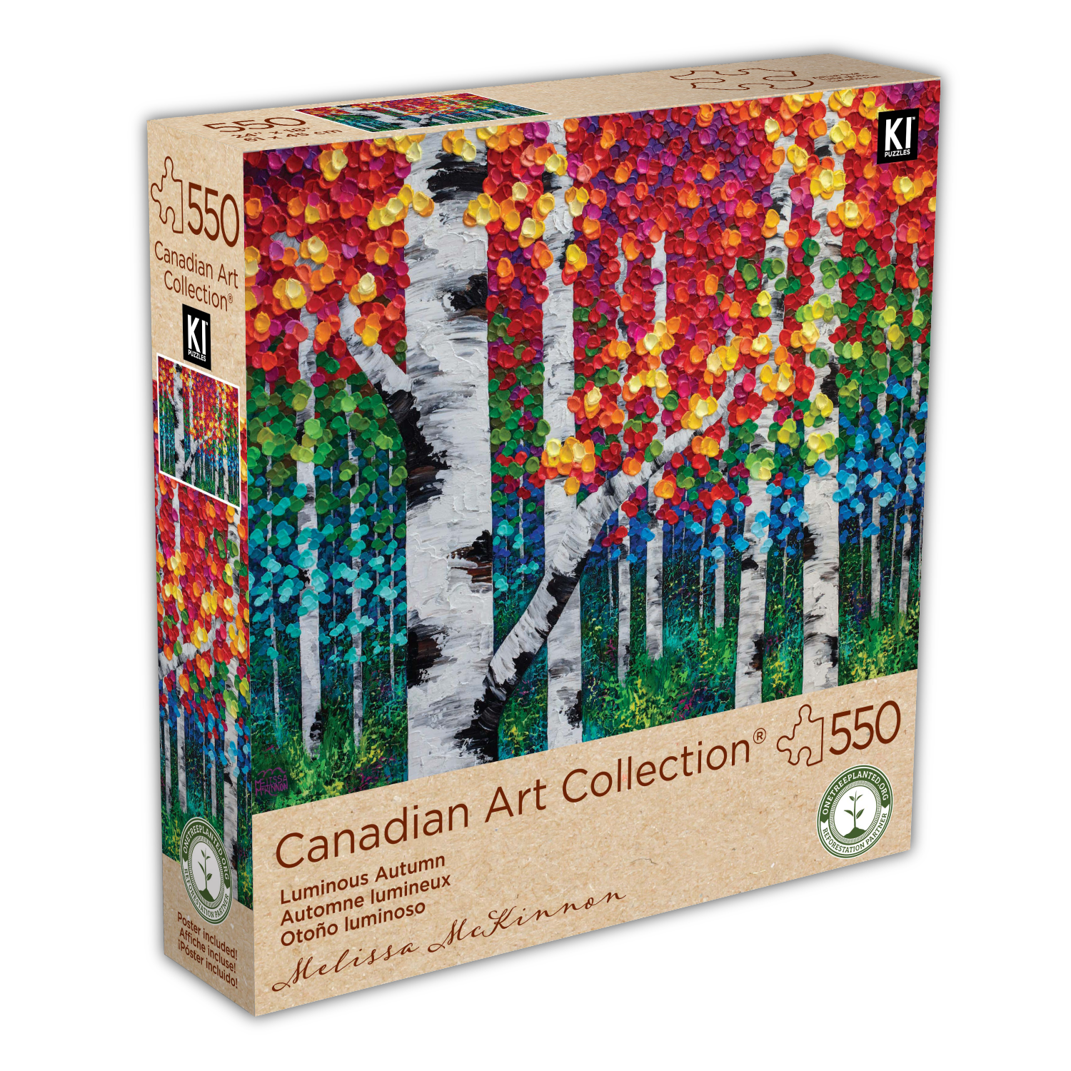 Canadian Art Collection: Luminous Autumn (550pcs)
