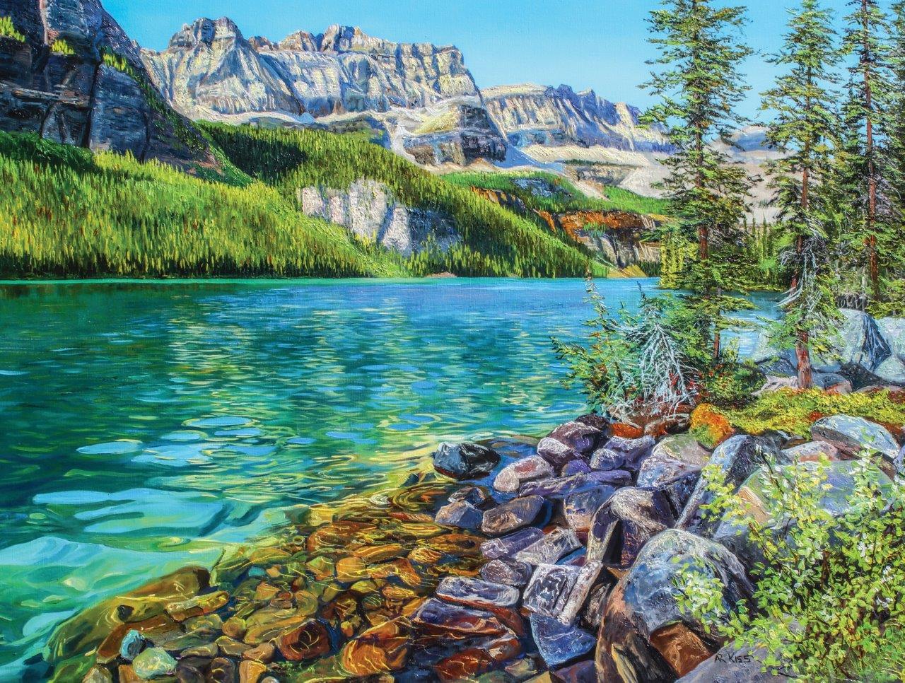 Canadian Art Collection: Lake Summer (550pcs)