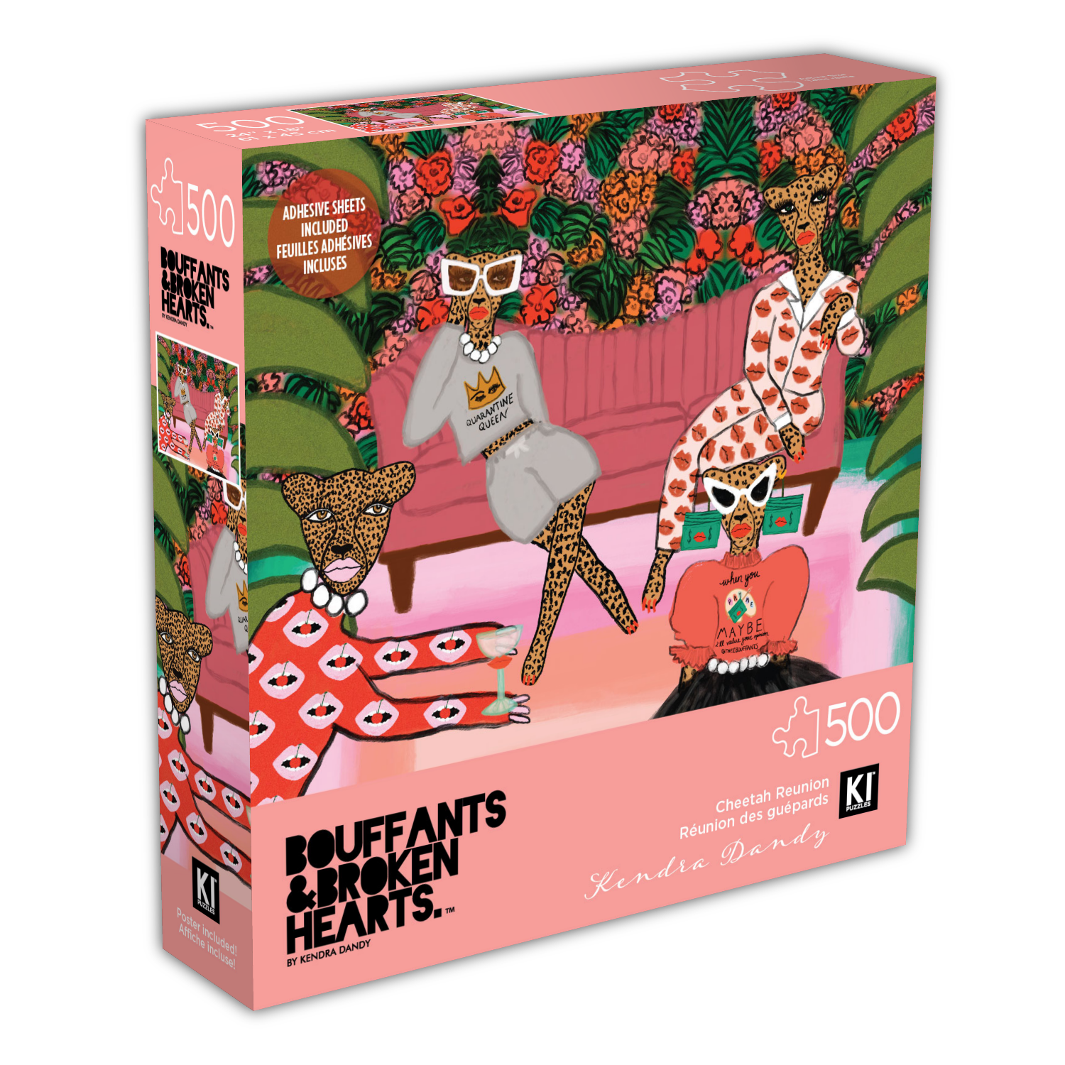 Bouffants & Broken Hearts - Cheetah Reunion (500pcs)