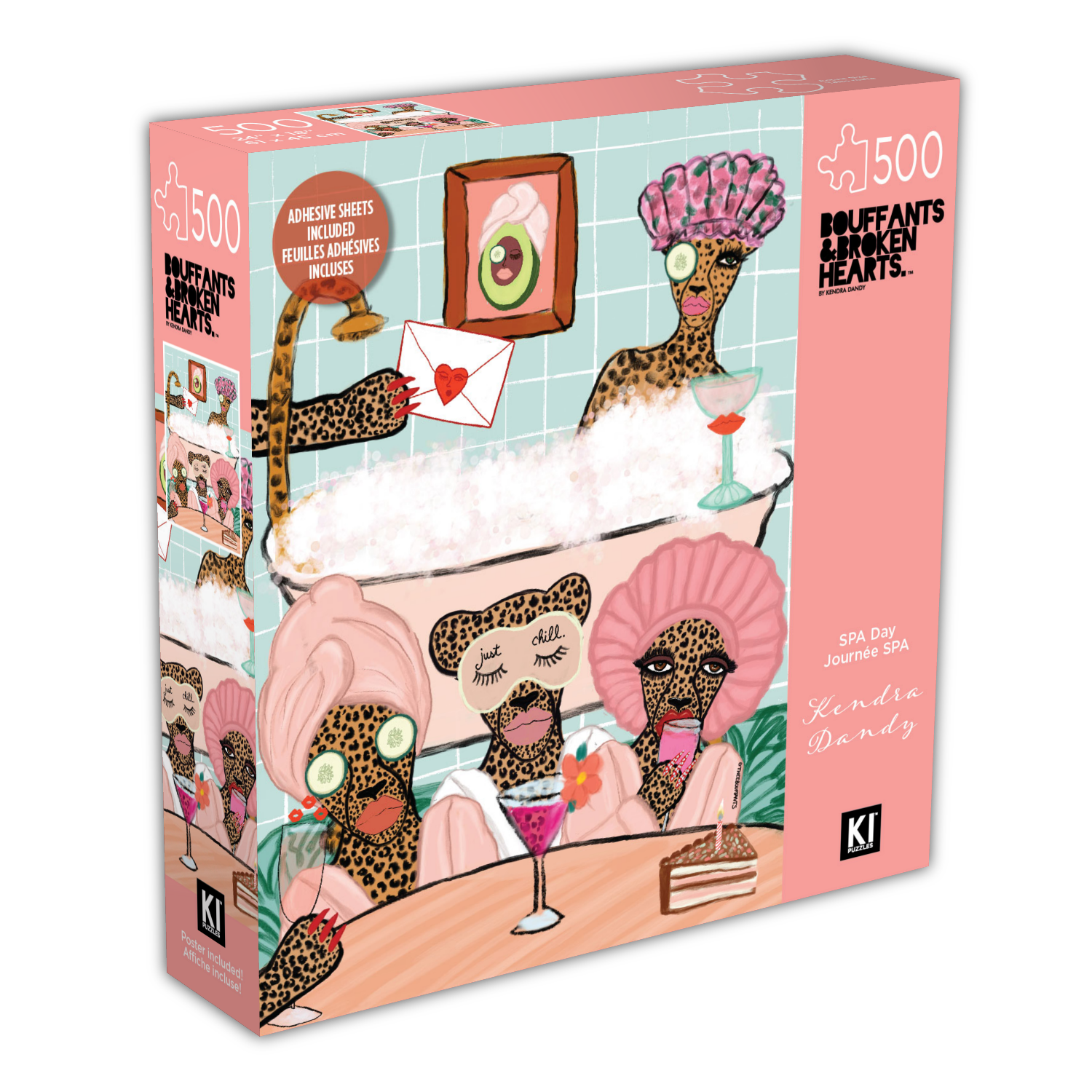 Bouffants & Broken Hearts - Spa Day (500pcs)