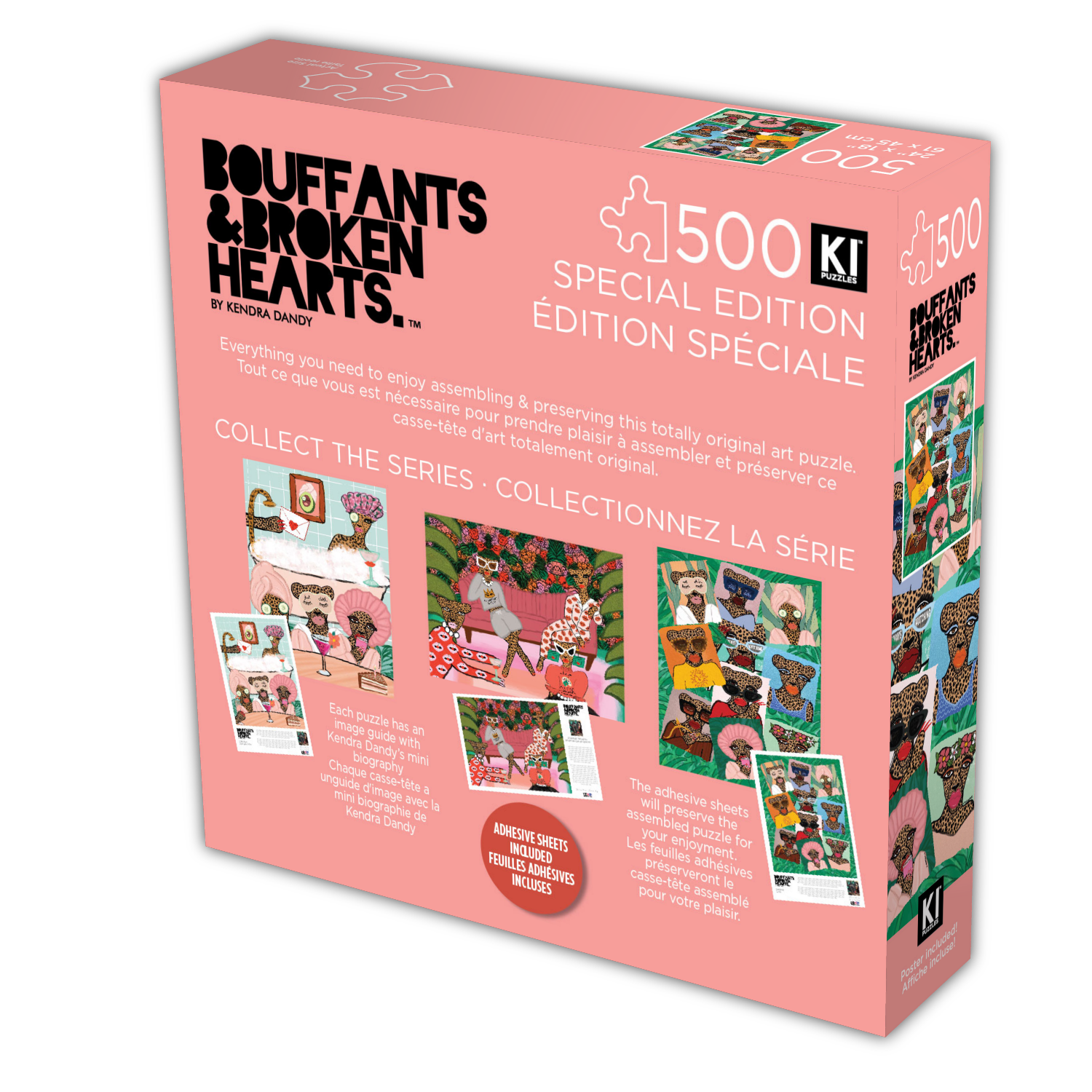 Bouffants et coeurs brisés - United (500pcs)