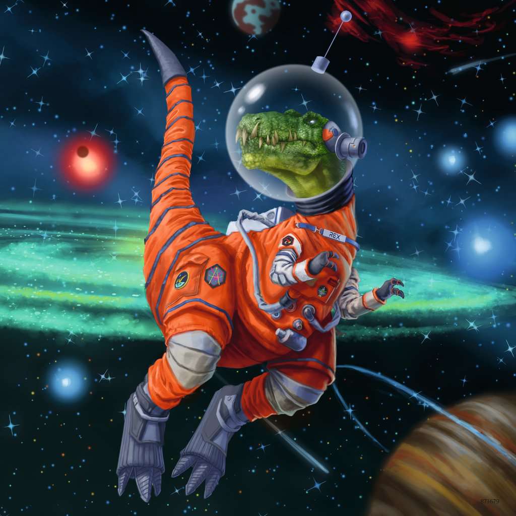 Ravensburger Dinosaurs in Space (3 x 49 pcs)
