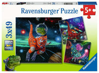 Ravensburger Dinosaurs in Space (3 x 49 pcs)