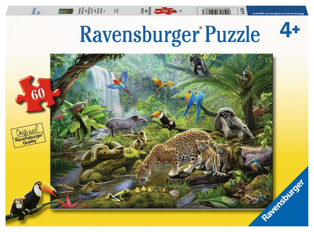 Ravensburger Rainforest Animals (60pcs)