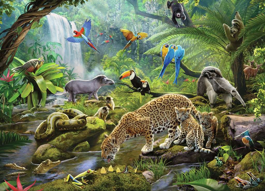 Ravensburger Rainforest Animals (60pcs)