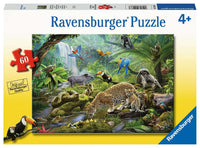 Animaux de la forêt tropicale de Ravensburger (60pcs)