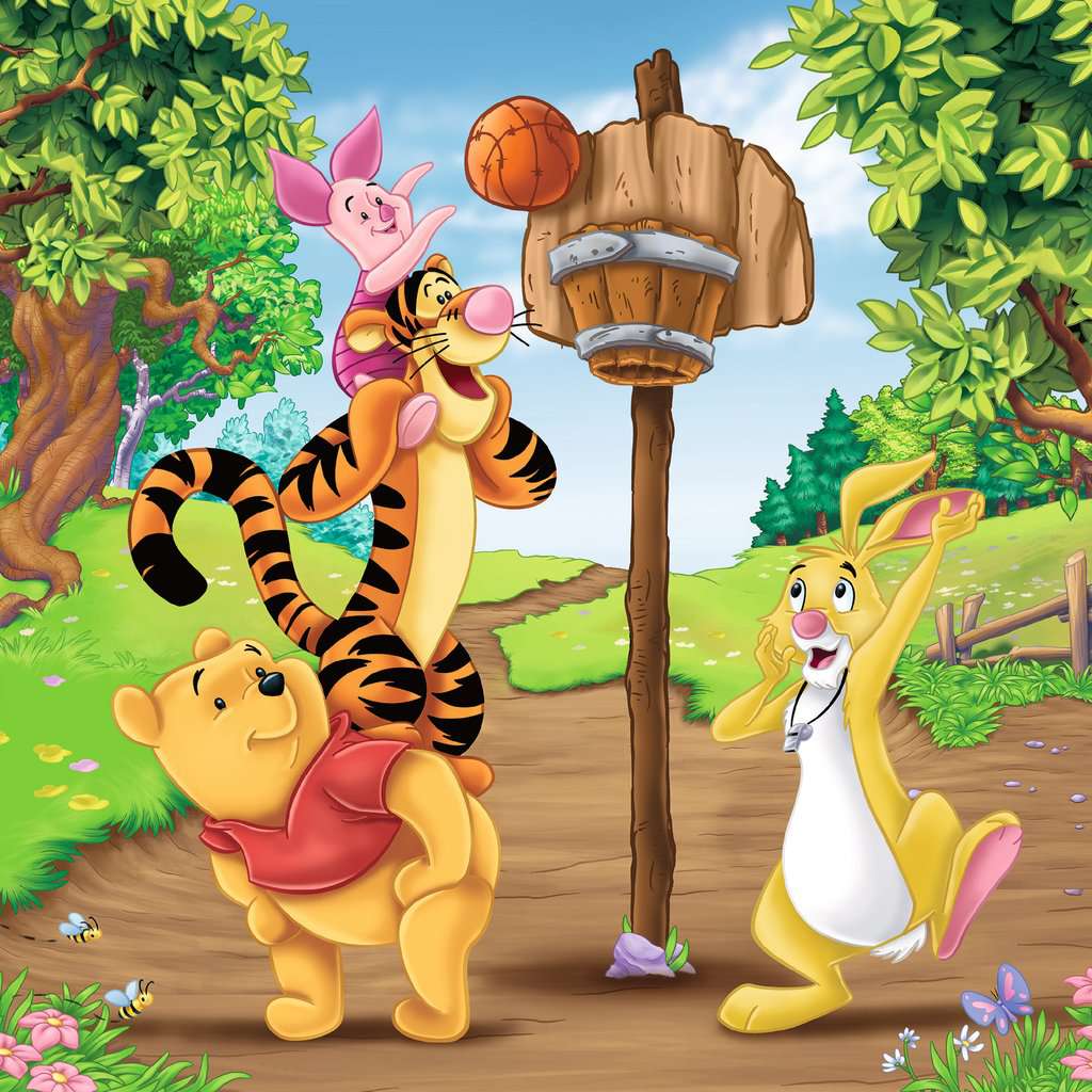 Ravensburger Winnie the Pooh - Sports Day (3 x 49 pcs)