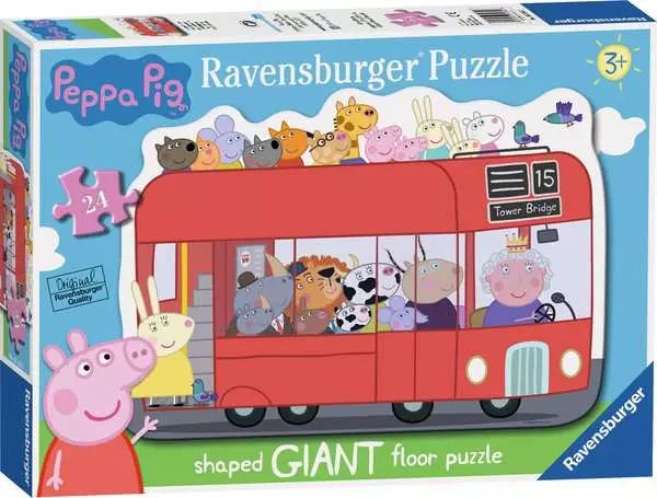 Ravensburger Peppa Pig London Bus (24pcs) (FLOOR)