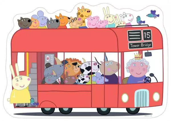 Ravensburger Peppa Pig London Bus (24pcs) (FLOOR)