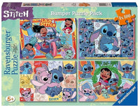 Ravensburger Disney Stitch - Pack de puzzle de pare-chocs (4 x 100pcs)