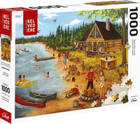 Summer à la cabane en rondins, Christine Genest