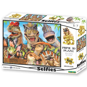 Dinosaur Selfie, Howard Robinson (puzzle 3D) (100pcs)
