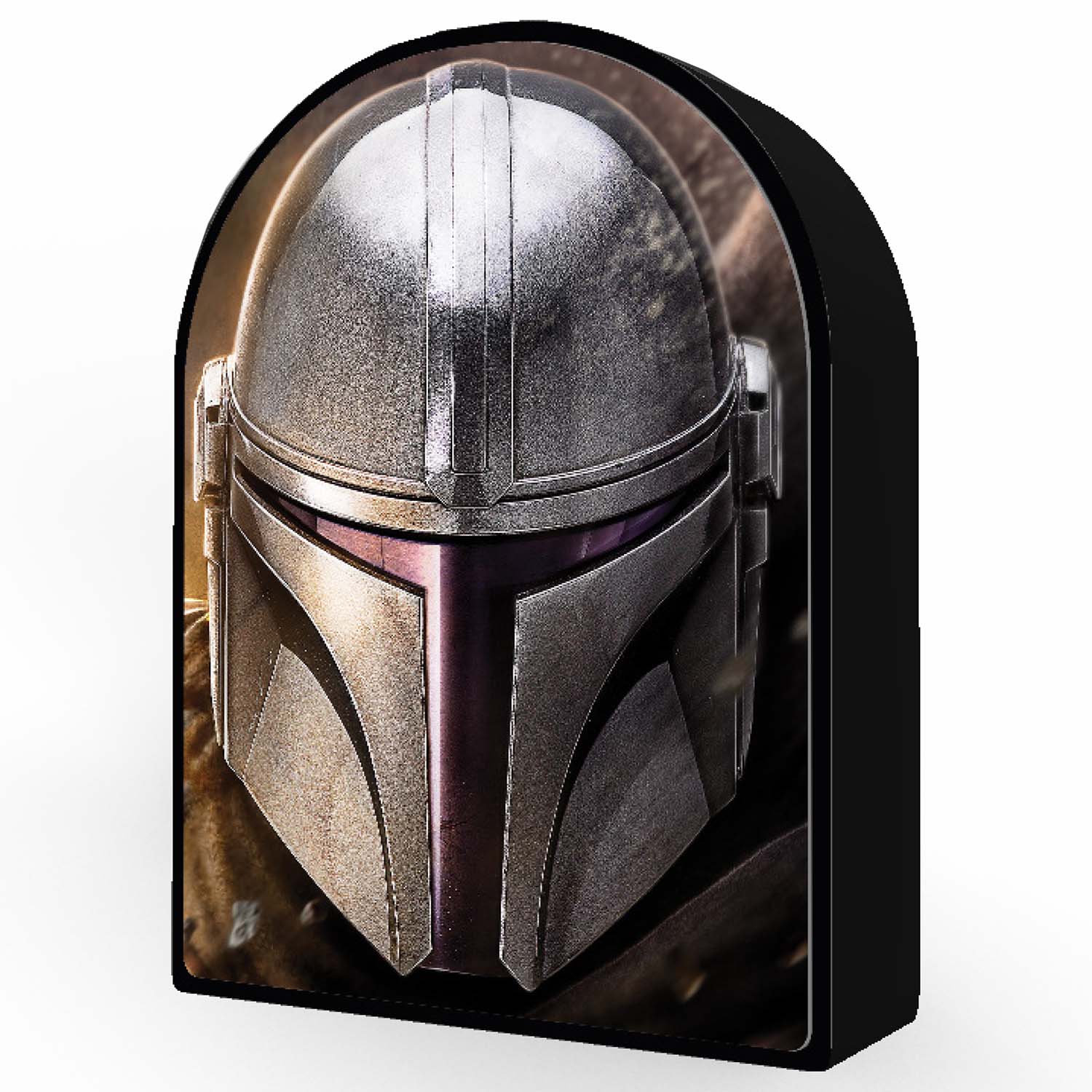 Star Wars - Mando le mandalorien dans l'étain à collectionné en forme (puzzle 3D) (300pcs)