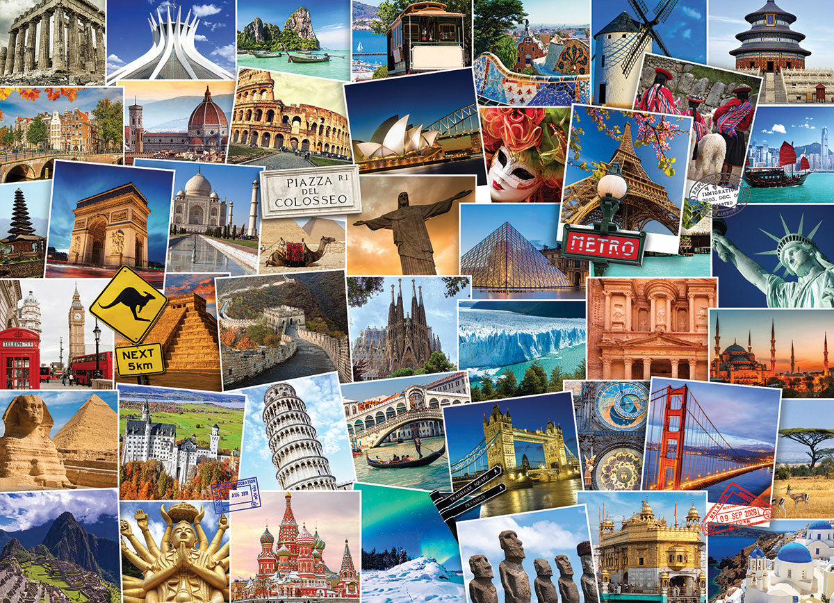 PFG Globetrotter - World (Usage/Used - PUZZLES FOR GOOD)