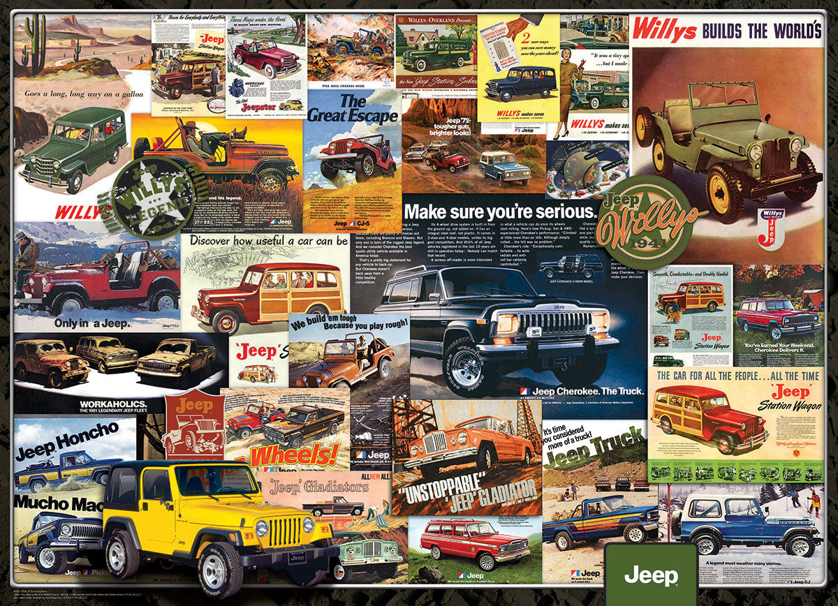 PFG Jeep Advertising Collection (Usage/Used - PUZZLES FOR GOOD)