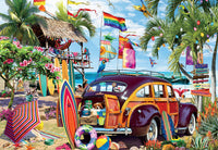 PFG après-midi à Paradise (2000pcs) (utilisation / utilisée - puzzles pour de bon)