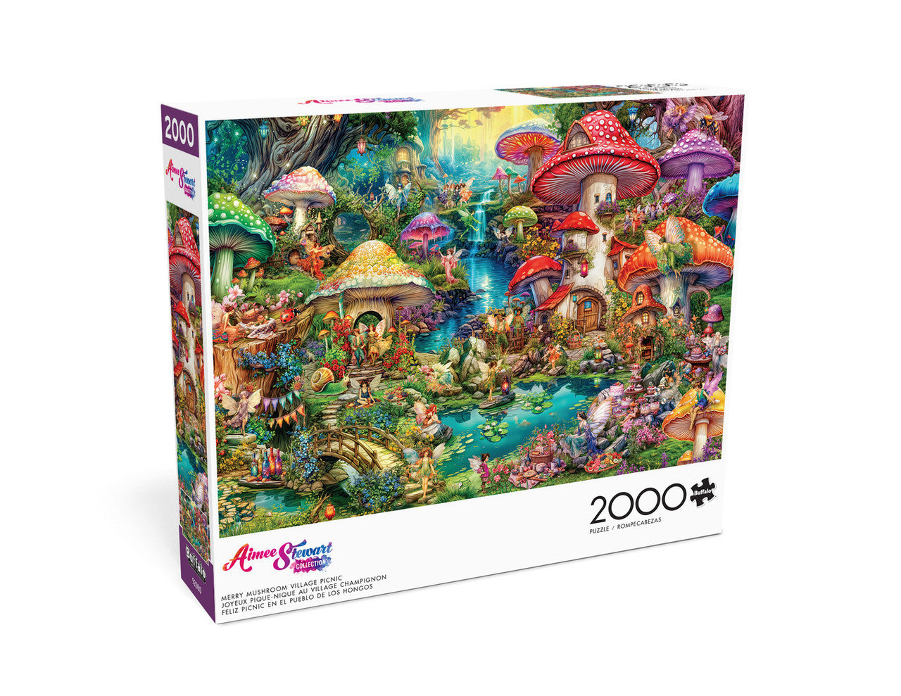 Merry Mushroom Village Picnic, Aimee Stewart (2000pcs)