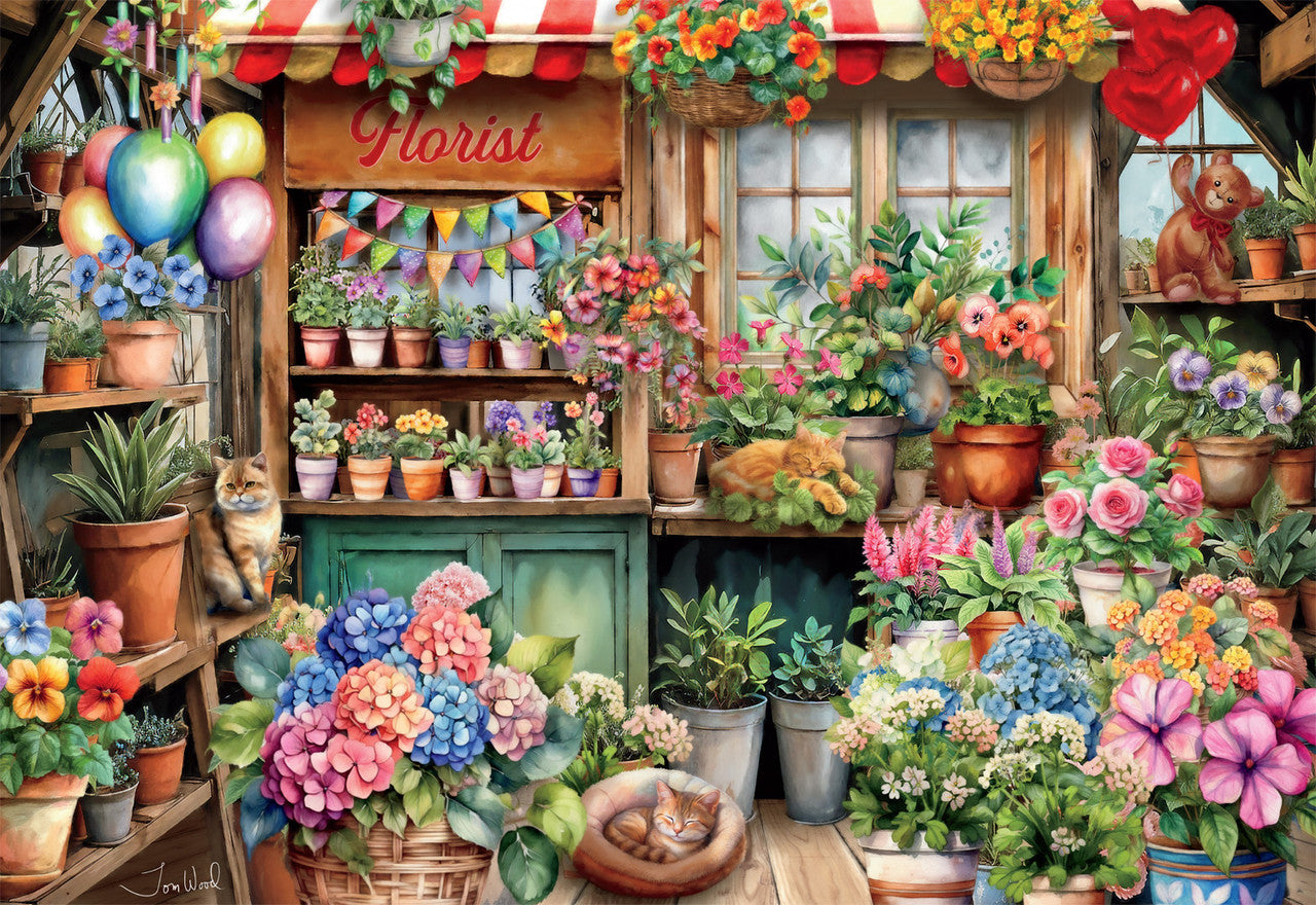 The Flower Shop, Tom Wood (2000 pièces)