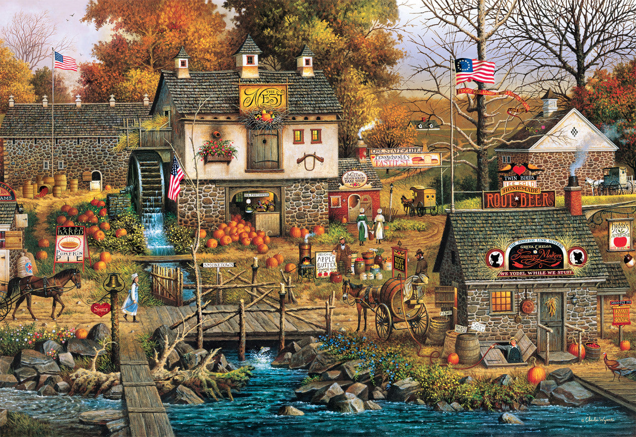 Olde Buck's County, Charles Wysocki  (2000pcs)