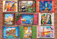 PFG Windows ouverts sur le monde (1500pcs) (utilisation / utilisée - puzzles pour de bon)