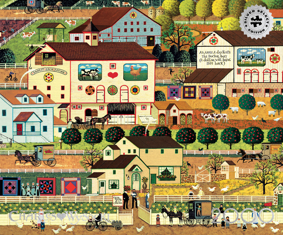 Silver Select - Pays Amish, Charles Wysocki (2000 pièces)