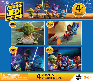 DMG Star Wars - Young Jedi Adventures Multipack 4-en-1 (2x48, 72 & 100pcs) (BOÎTE ENDOMMAGÉE)