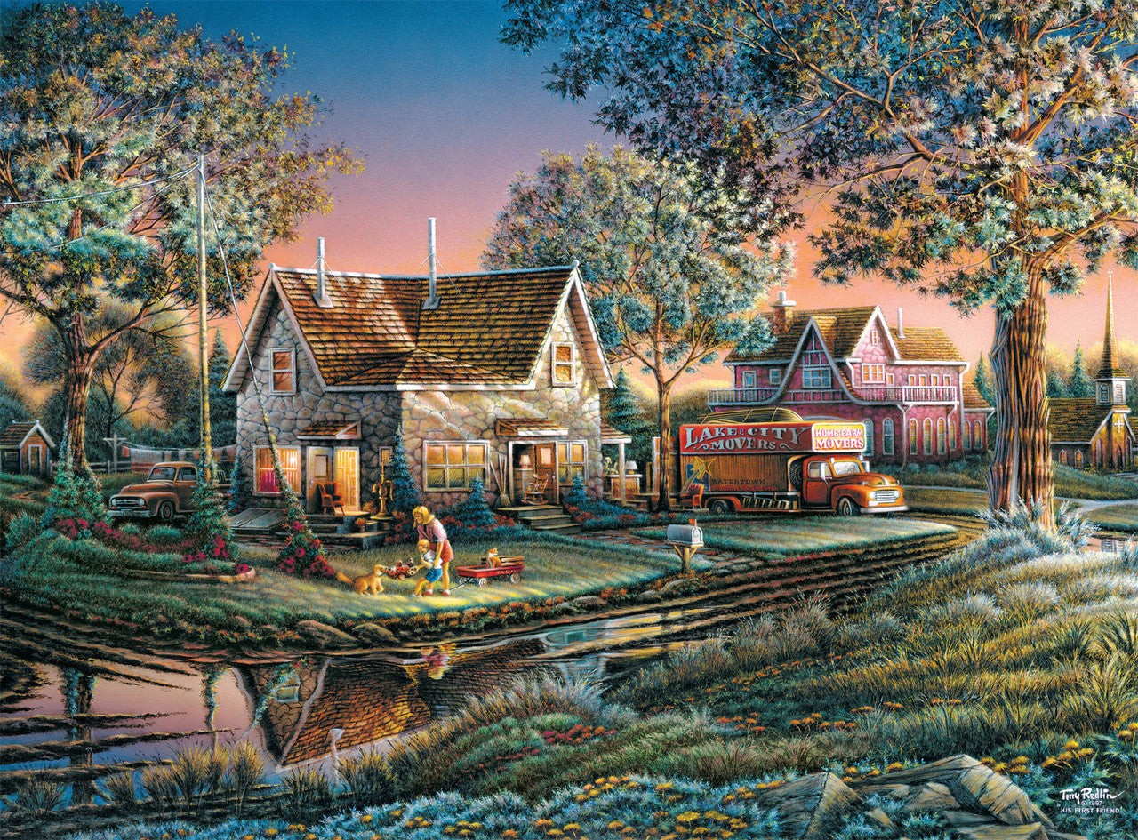 His Friend, Terry Redlin (1000pcs)