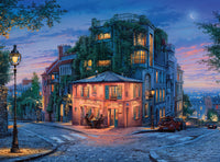 PFG Night & Day: La Maison Rose Blue (1000pcs) (utilisation / utilisée - Puzzles pour de bon)