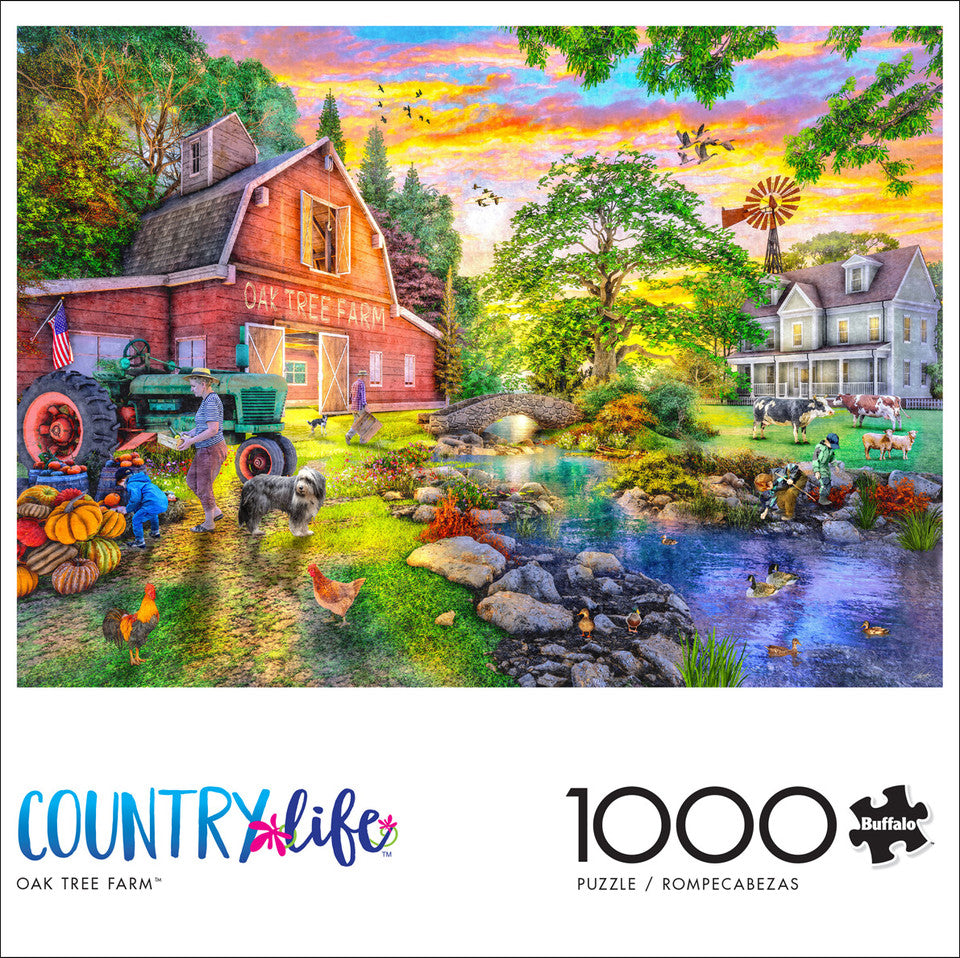 Country Life: Oak Tree Farm (1000pcs)