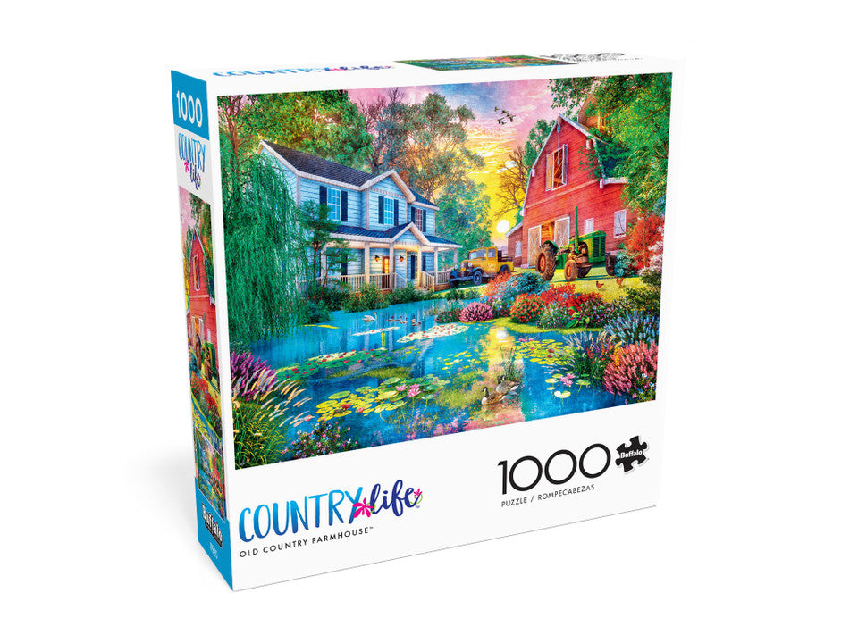 Country Life: Old Country Farmhouse (1000pcs)