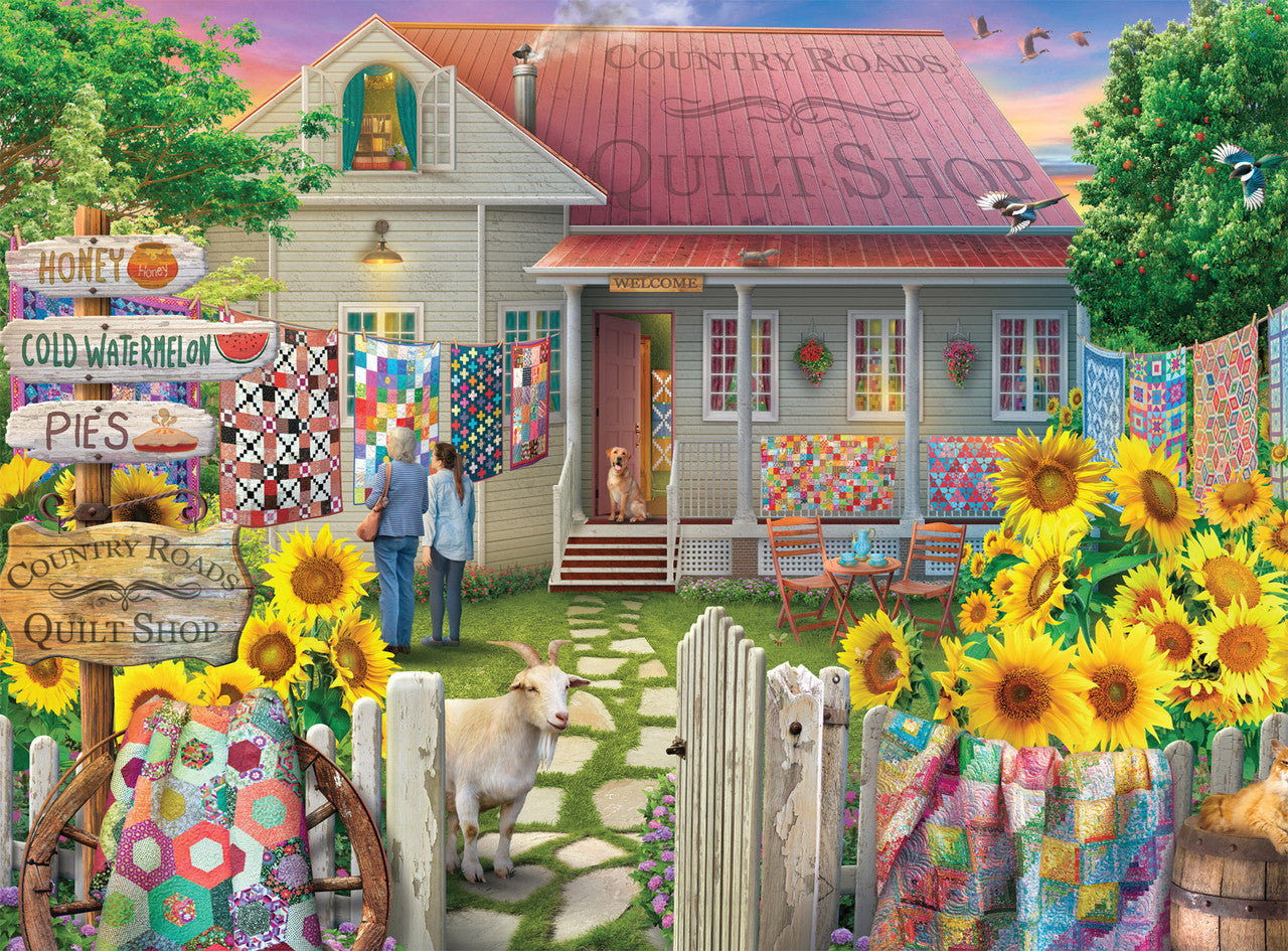 PFG Country Life - Country Quilts (Usage/Used - PUZZLES FOR GOOD)