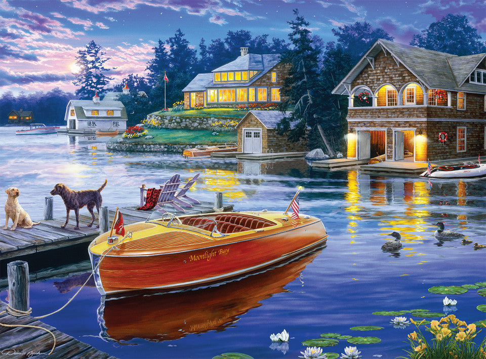 PFG Blue Moon Bay, Darrell Bush (Usage/Used - PUZZLES FOR GOOD)